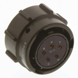 Złącze 5-pinowe Męski Amphenol Limited Żeński Montaż na kablu MIL-DTL-26482 rozmiar 14