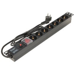Listwa Zasilająca 7 gniazd Schuko L19/7F