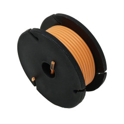 Silicone Cover Stranded-Core Wire - 25ft 26AWG - Orange