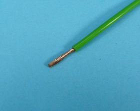 LIFY-1,50mm GREEN PRZEWÓD ELAST.100mb