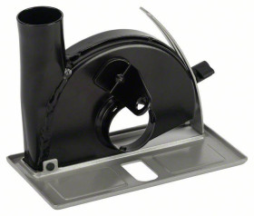 Prowadnica z króćcami do odsysania do cięcia, 100/115/125 mm Bosch Accessories 1619P06514