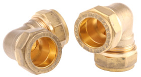 Mocowanie zaciskowe mosiężne, RS PRO Mosiądz