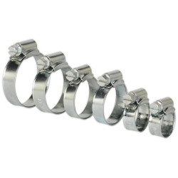 Sealey SHCS1 Hose Clip Assortment 30pc &#xD8;8-29mm Zinc Plated