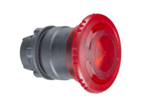 Harmony XB5 Główka przycisku grzybkowego odryglowana obrotem fi22 czerwona LED plastikowa ZB5AW743 SCHNEIDER ELECTRIC