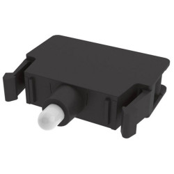 Pizzato Elettrica E2LP1A2V1 LED White Momentary 30V DC/AC Switch