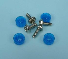 LAMPTRON HDD RUBBER SCREWS PRO-UV BLUE