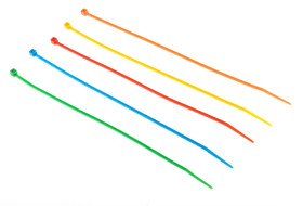 Opaska kablowa długość 385mm szerokość 4,8 mm RS PRO Nylon 66 -50 → +85 °C