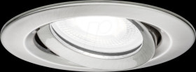 93671 Nova Plus flush mounted fixture, GU10, 6 W, 4000 K, 30°, round,