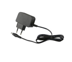 Adapter AC/DC Uwy 5V dc Iwy 3A Gniazdo DC 5,5 x 2,1 x 12 mm 18W, typ wtyczki: 2-pinowa EU