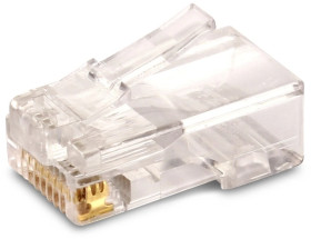 Wtyk sieciowy RJ45 kat. 5e 8P8C, 100 szt. (GF-RJ45-5UTP-100) GETFORT
