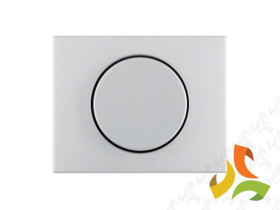 BERKER K.5 Płytka czołowa z pokrętłem do ściemniacza obrotowego aluminium 11357003 HAGER
