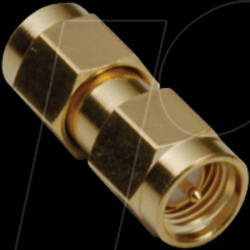 0419114 SMA reverse plug to SMA plug adapter