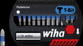 41825 FlipSelector, 13-piece hex., 25 mm, T-Bit