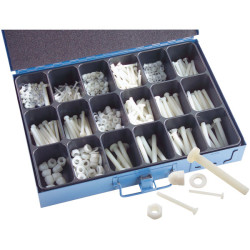 Affix Polyamide Hex Screw Assortment In Steel Case - 1005 Piece