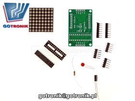 Moduł wyświetlacza matrycy LED matrix 8x8 MAX7219