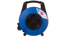 Przedłużacz Zwijany Kompaktowy Vario Line 4X230v 15M H05vv-F 3G1,5 1104154