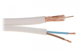 Kabel koncentryczny CCTV RG-59+2x0.75 /200m/