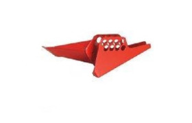 Blokada Blokada do zaworu kulowego Master Lock Czerwony