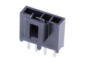 Molex 1053091104 Listwa kołkowa, żeńska, do wbudowania, standardowa Molex MOL Power & Signal Sol., piny: 4, 8 A, 1 szt.