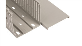 Korytko Grzebieniowe Samogasnące 80X80 Szare Z Pokrywą Uv Ecs8080 /2M/