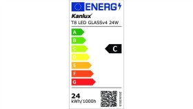 Świetlówka Led T8 G13 1512Mm Glassv4 24W-Nw 3840Lm 4000K Barwa Neutralna 3...