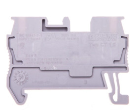 Złączka szynowa 2-przewodowa 0,08-1,5mm2 szara ST 1,5 3031076