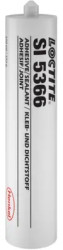 Adhesive and sealant, 100 g, tube, pasty, colorless, LOCTITE SI 5366 CL TB100G EGFD