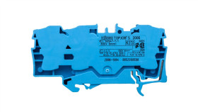 Złączka Szynowa 3-Przewodowa 6Mm2 Niebieska 2006-1304 Topjobs