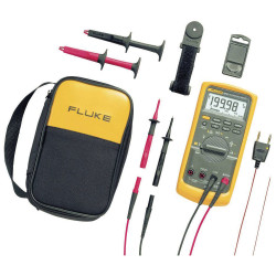 Fluke 2670150-ISO 87V/E2 handheld multimeter calibrated CAT III-IV 1000V/600V
