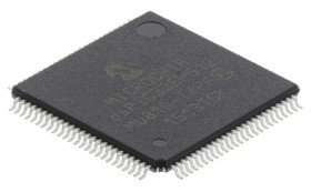 Mikrokontroler Microchip DSPIC33EP TQFP 100-pinowy Montaż powierzchniowy dsPIC 536 kB 16bit CAN:2 70MHz RAM:52 kB