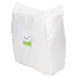 Davis &amp; Moore WL White No1 Cotton Wipers 10kg