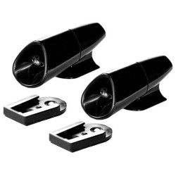 HP Autozubehör 10889 Wildlife Warner Set Clip ABS plastic Black 5.9x2.5x3cm