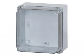 Puszka hermetyczna FG 170x170x127 pokrywa przeźroczysta