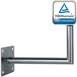 Uchwyt ant. ścienny USL-38/400-H Kątowy