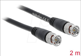 80082 Video cable, BNC plug, 2m