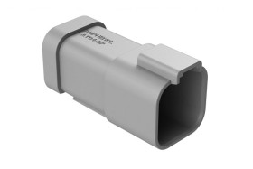 Złącze samochodowe 6-pinowe Amphenol Industrial 3-rzędowe Męski 39A AT Złącze samochodowe