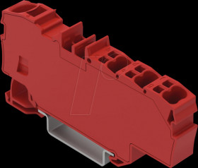 2006-8033 Distribution terminal 1x 6 mm² / 6x 1.5 mm², red