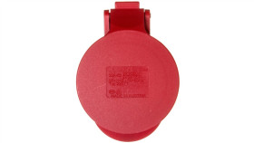 Gniazda Przenośne 32A 5P 400V Czerwone Ip44 Turbo Shark 225-6Tt