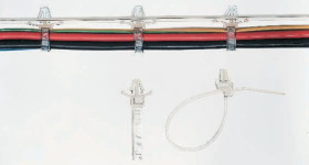 Opaska kablowa długość 165mm szerokość 4.6 mm HellermannTyton Poliamid 6.6 (PA66) -40 → +85 °C