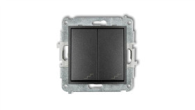 Mini Łącznik Podwójny Schodowy Grafitowy 11Mwp-33