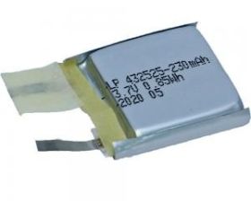 AKUM. LP432525 230MAH LI-POLYMER 3.7V