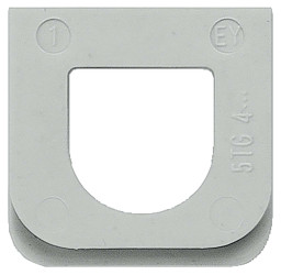 DELTA flaeche IP44, AP) Slide nipple for