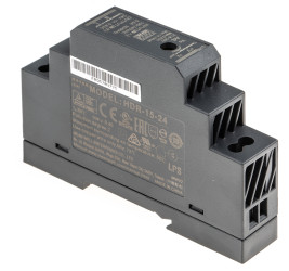 Zasilacz szyny DIN U wy 24V dc I wy 630mA U we 85 → 264 V ac, 120 → 370V dc MEAN WELL 15.2W impulsowy