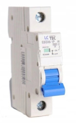 Wyłącznik nadprądowy 1P C 63A 6kA AC LC-Tec