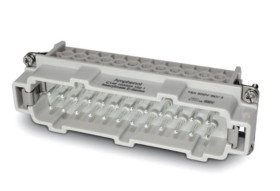 Wkładka złącza dużej mocy 24-pinowe Amphenol Industrial 16A Męski