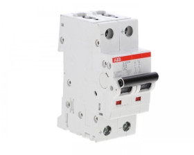 S202M-B6UC wyłącznik nadmiarowo-prądowy 2P char. B 6A 10kA AC/DC