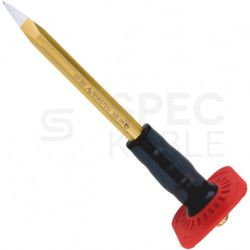 Dłuto spiczaste 18x300mm z osłoną do ochrony dłoni 2K RENNSTEIG