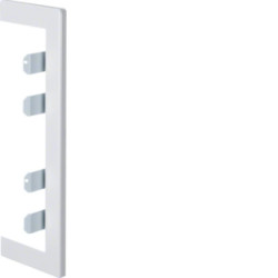 Maskownica na przebicie w ścianie stalowa biała BRP65210WD9010