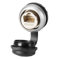 Złącze Gniazdo EP-400122 M22-RJ45-CAT6A Tytan