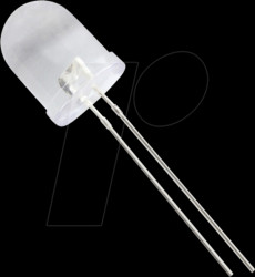 10034G3C-CSE-B LED 10mm, wired, green, 9600 mcd, 25°